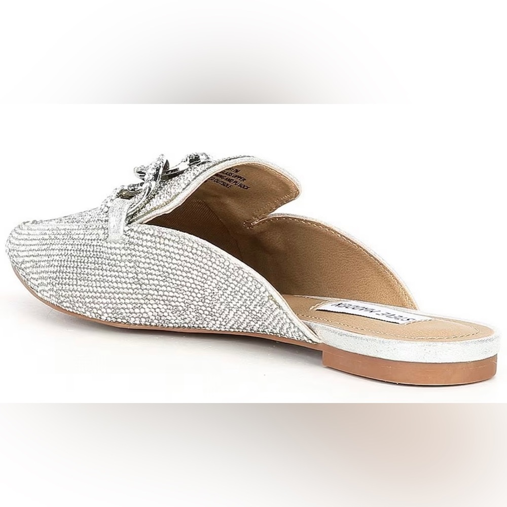 STEVE MADDEN Rhinestone FINN Mule Shoe NIB 9.5 - Picture 7 of 9
